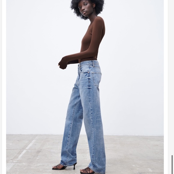 Zara Brown Bodysuit Medium - Picture 7 of 7